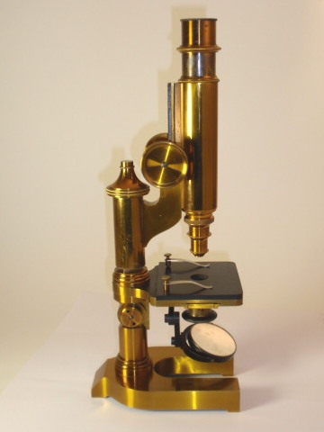 Gundlach Mikroskop Messing